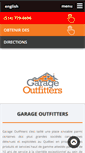 Mobile Screenshot of garageoutfitters.ca